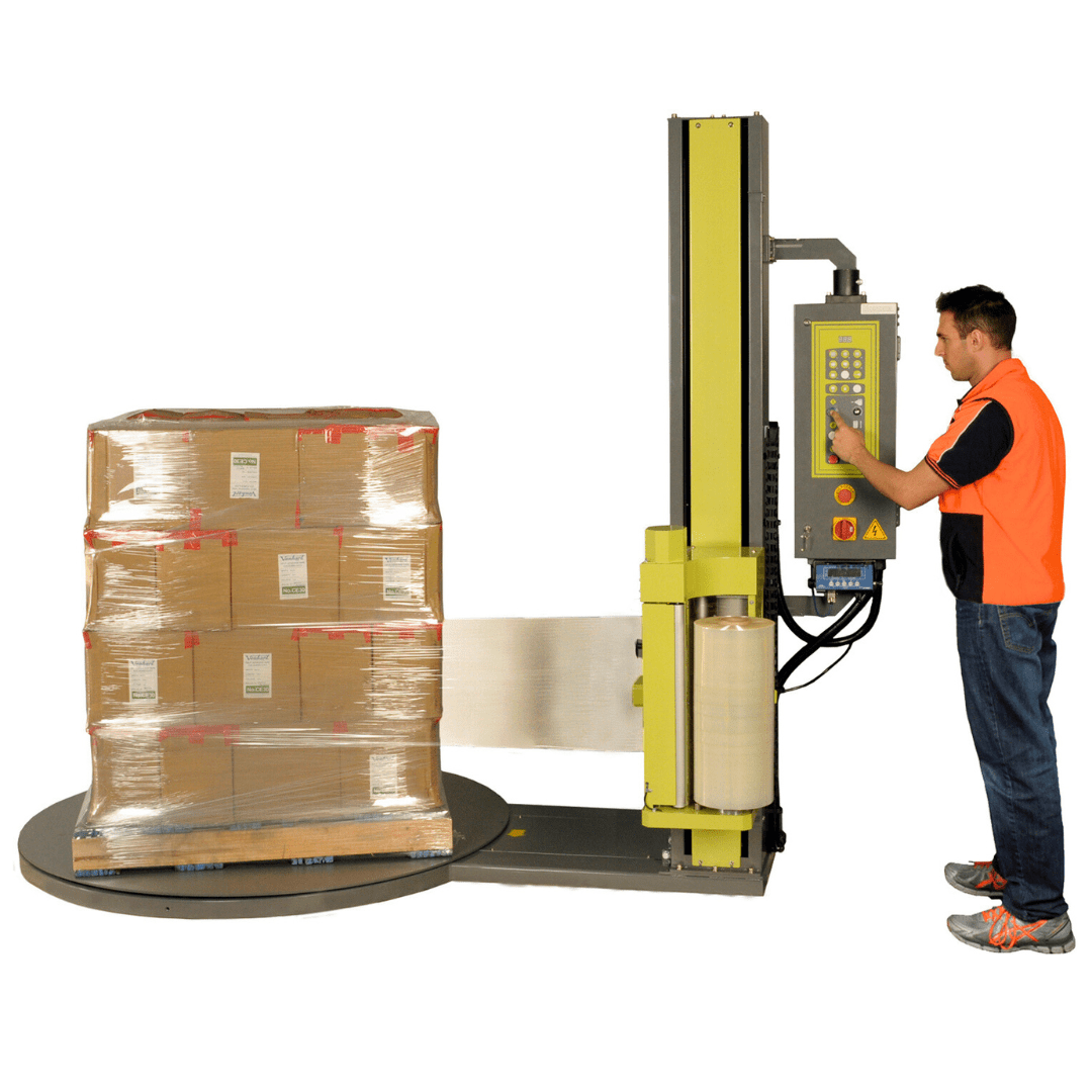 Venus M1660AW Pallet Wrapper with weighing system