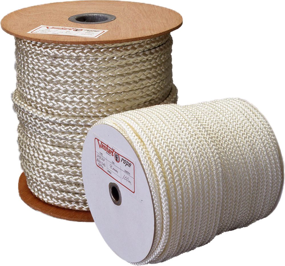 Nylon 8 Strand Braid with Core