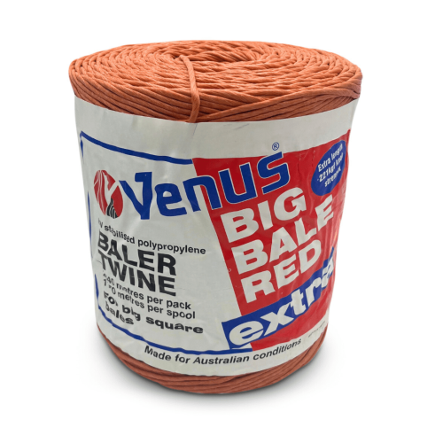 Venus Extra Red 2340m Big Bale Twine