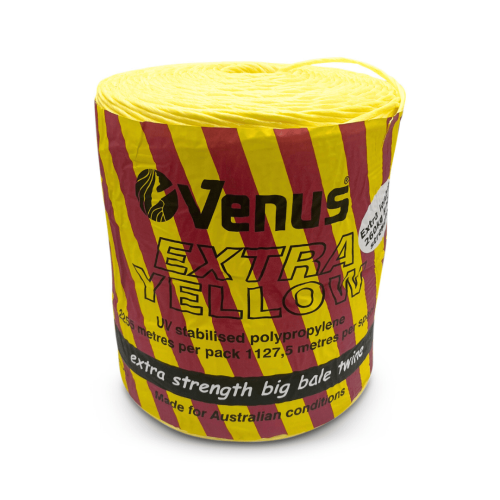 Venus Extra Yellow 2255m Big Bale Twine