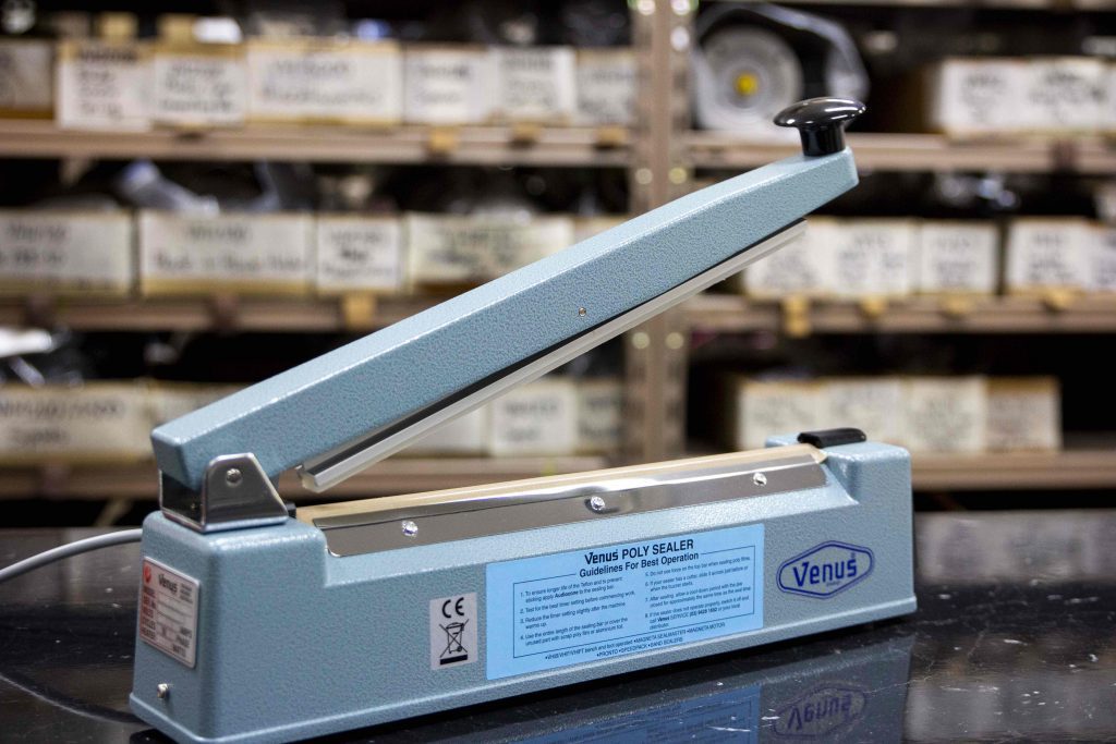 Venus VHIB 300 heat sealer bench Venus Packaging