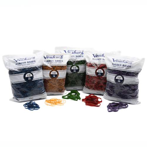 Venhart Coloured 97% Pure Rubber Bands
