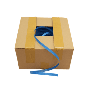 boxed centre draw blue pp strapping