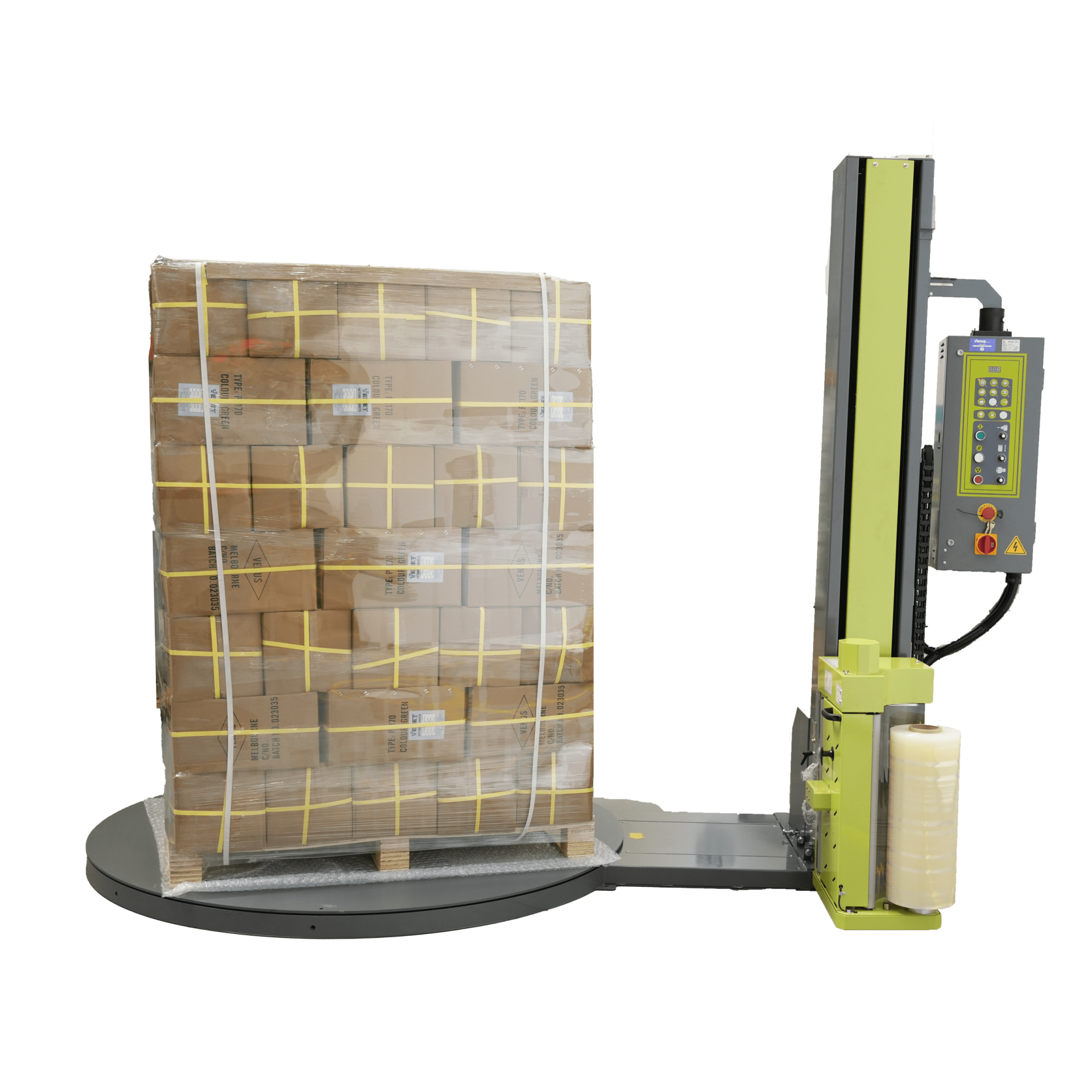 M1660AN Pallet Wrapper with pallet
