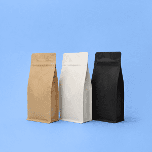 250g Flat Box Bottom Coffee Bags